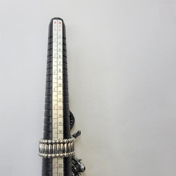 Rhinestones Peacock Ring Stretch Band Rainbow Iridescent Ring- HOST PICK! - Picture 12 of 12